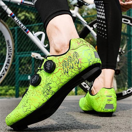 Chaussure velo route verte