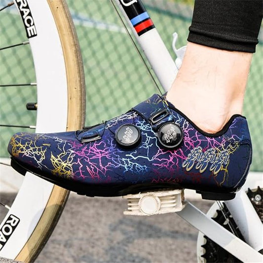 Chaussure velo route sur pedalier funky